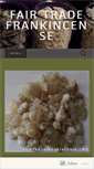 Mobile Screenshot of fairtradefrankincense.com